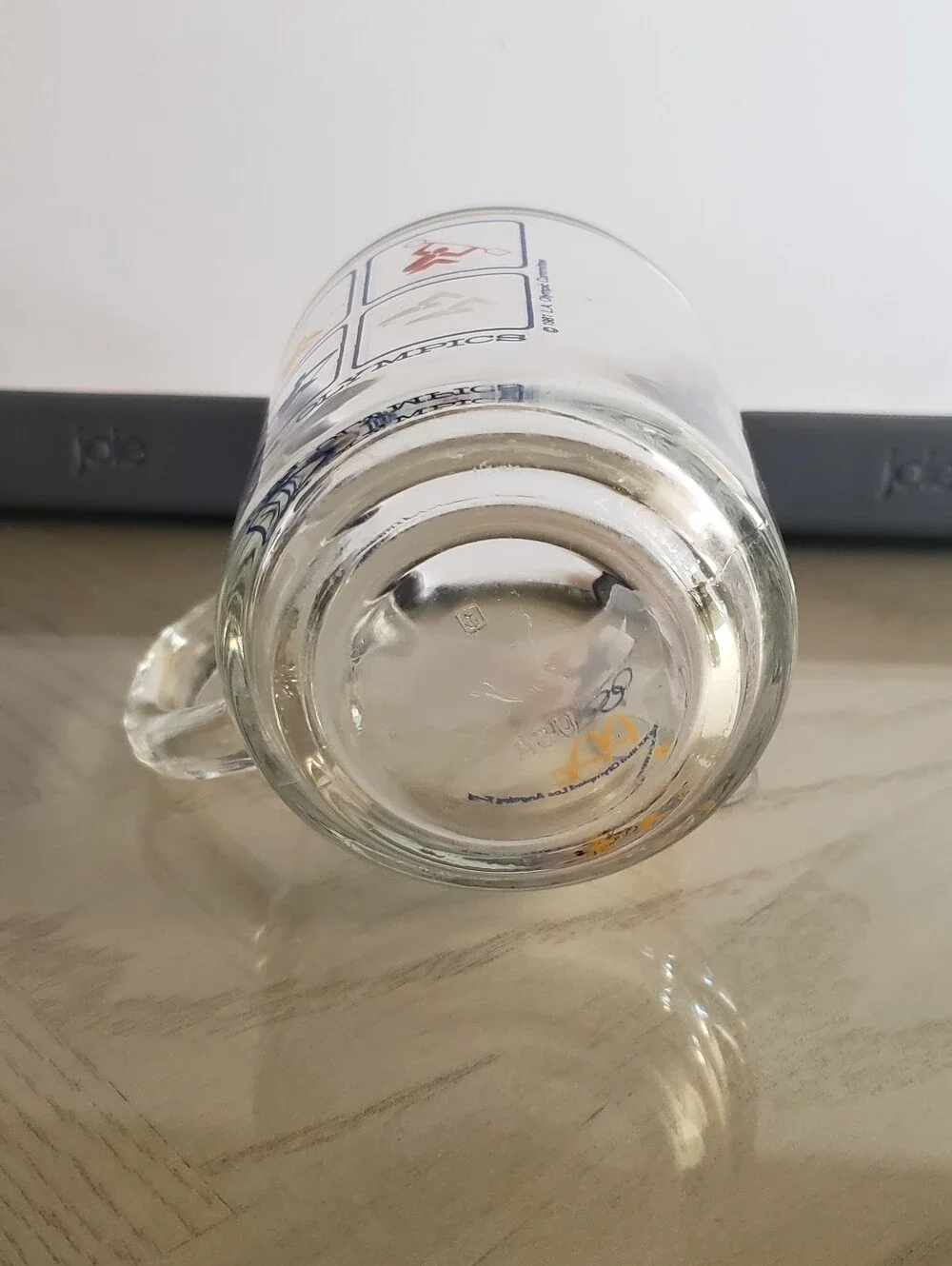 🆕️ McDonald's 1984 Olympics Glass Coffee Cup